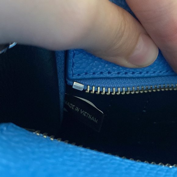 SOLD‼️NWT Marc Jacobs The Tote Bag Micro spring blue - Picture 6 of 9